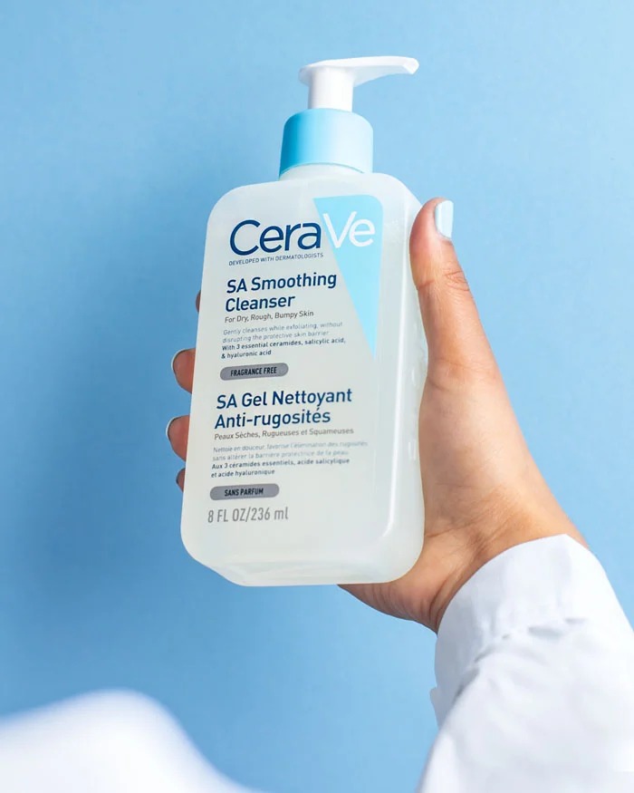 Cerave SA Smoothing Cleanser For Dry, Rough, Bumpy Skin-236ml thumbnail 4