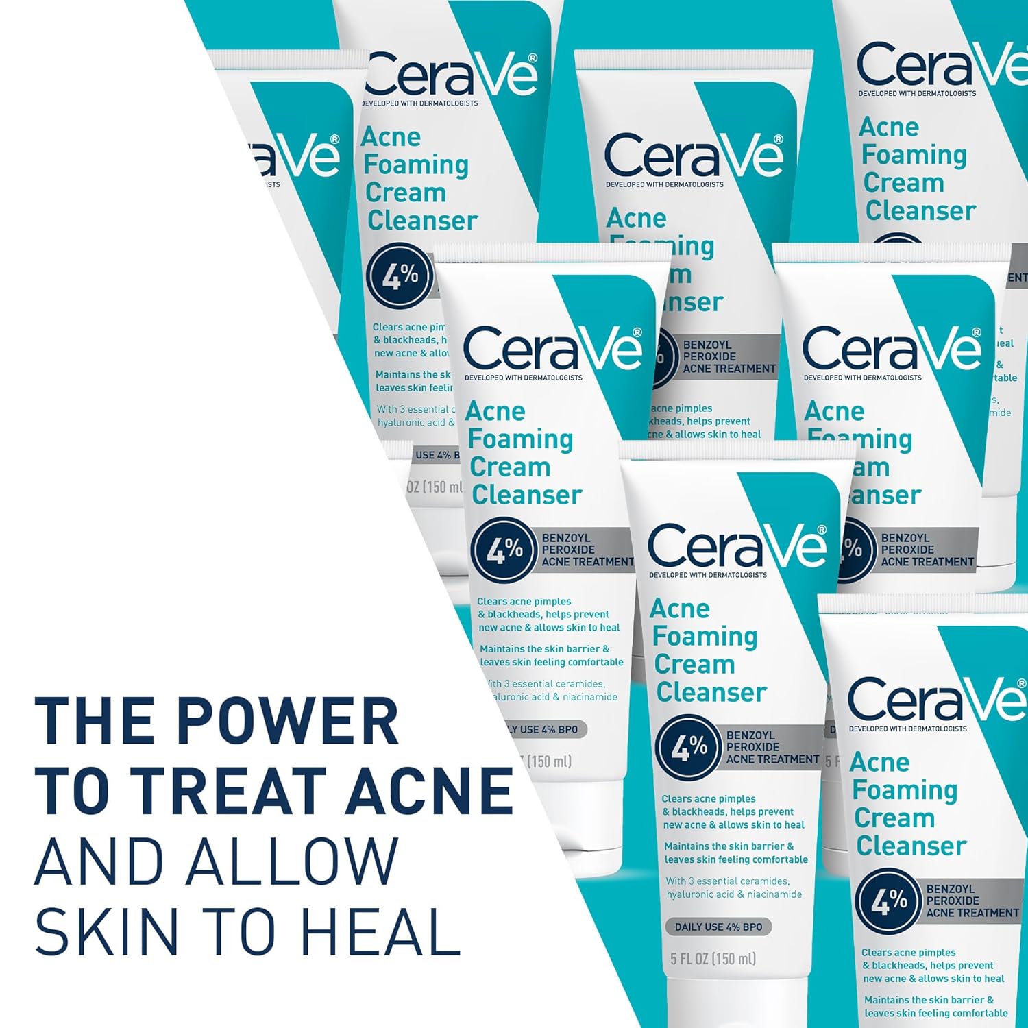 Cerave Acne Foaming Cream Cleanser-150ml thumbnail 3