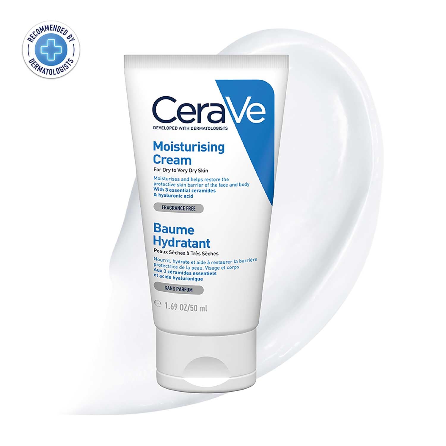 Cerave Moisturizing Cream For Dry to Very Dry Skin-50ml