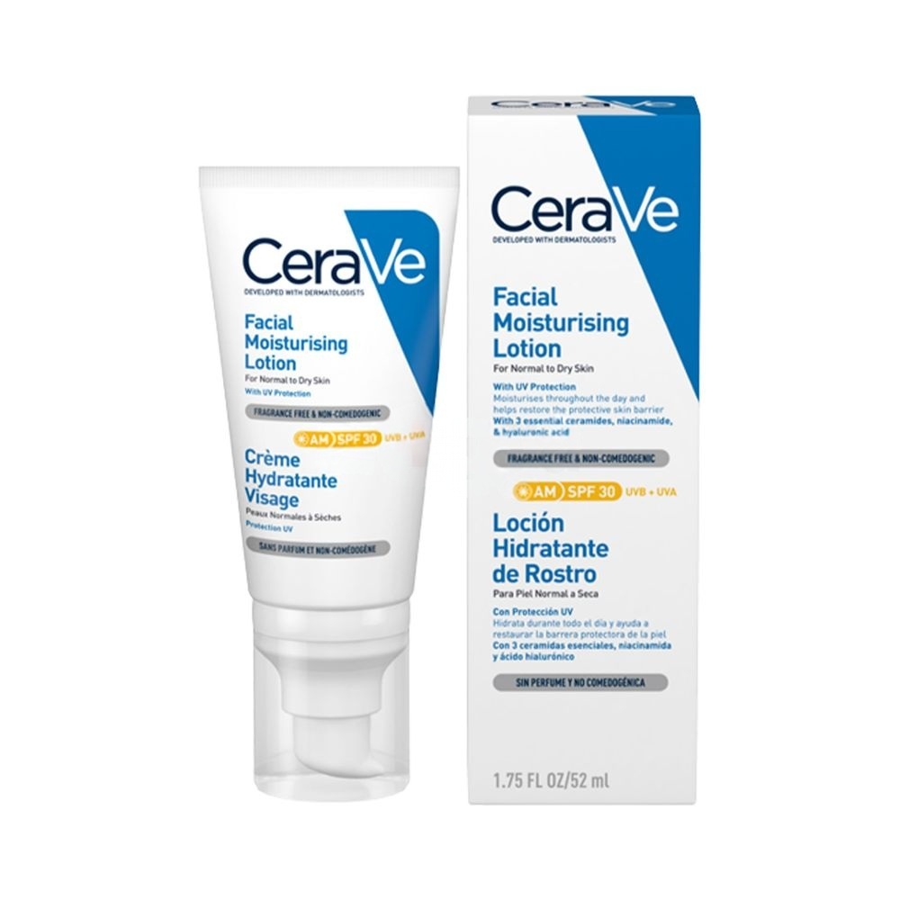 Cerave AM Facial Moisturising Lotion UV Protection SPF 30-52ml