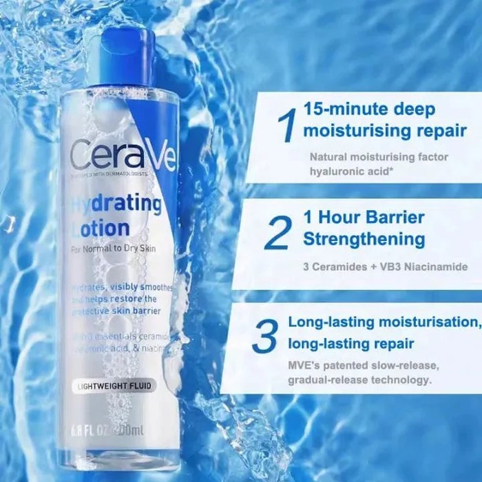 Cerave Hydrating Lotion For Normal to Dry Skin-200ml thumbnail 6
