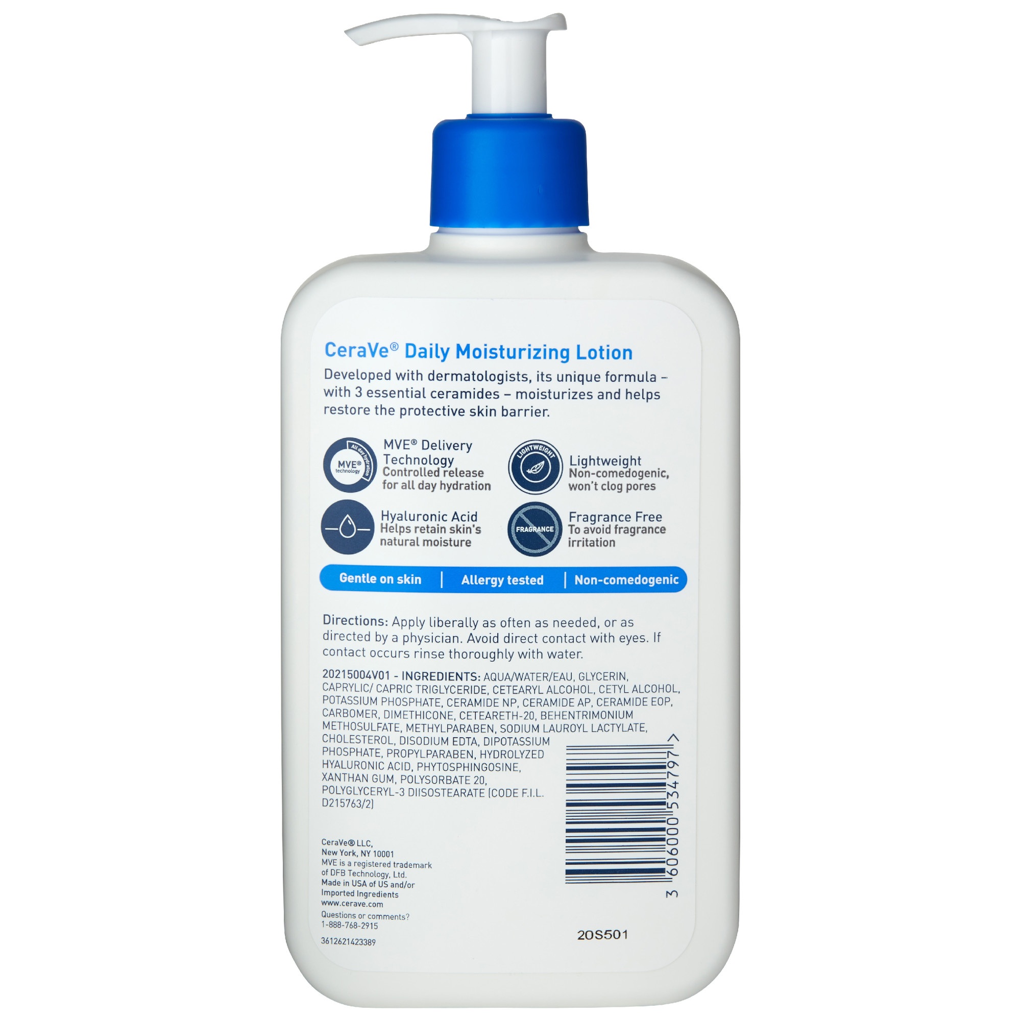 Cerave Daily Moisturizing Lotion For Normal to Dry Skin-473ml