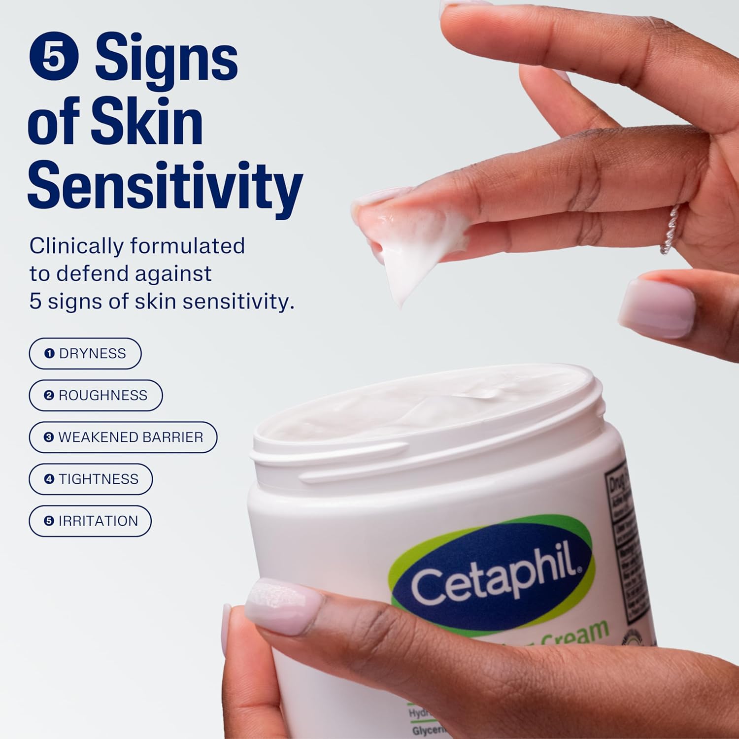 Cetaphil Moisturising Cream Very Dry to Dry, Sensitive Skin-28g thumbnail 3