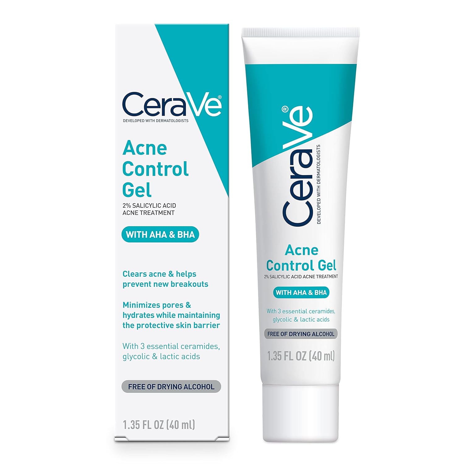 Cerave Acne Control Gel with AHA & BHA-40ml
