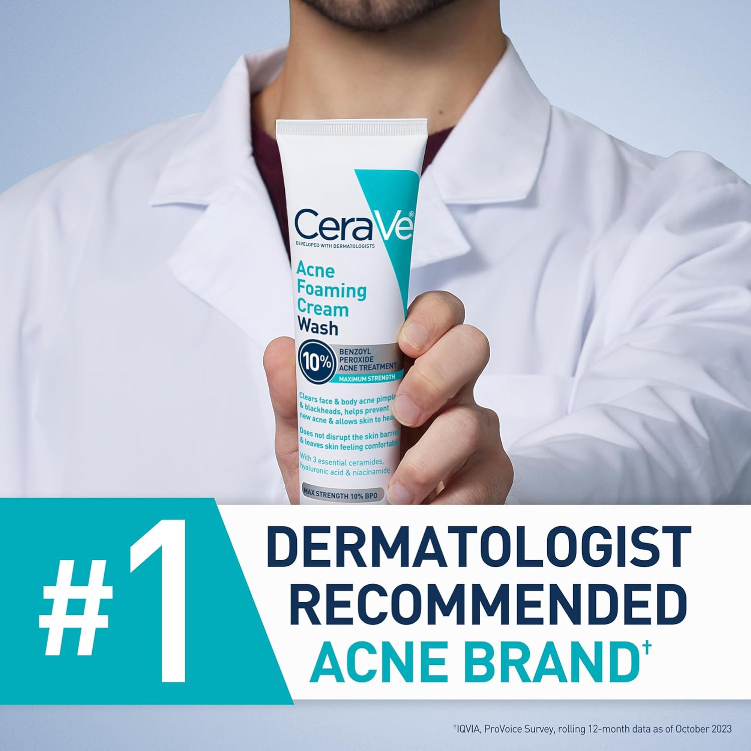 Cerave Acne Foaming Cream Wash-150ml thumbnail 4