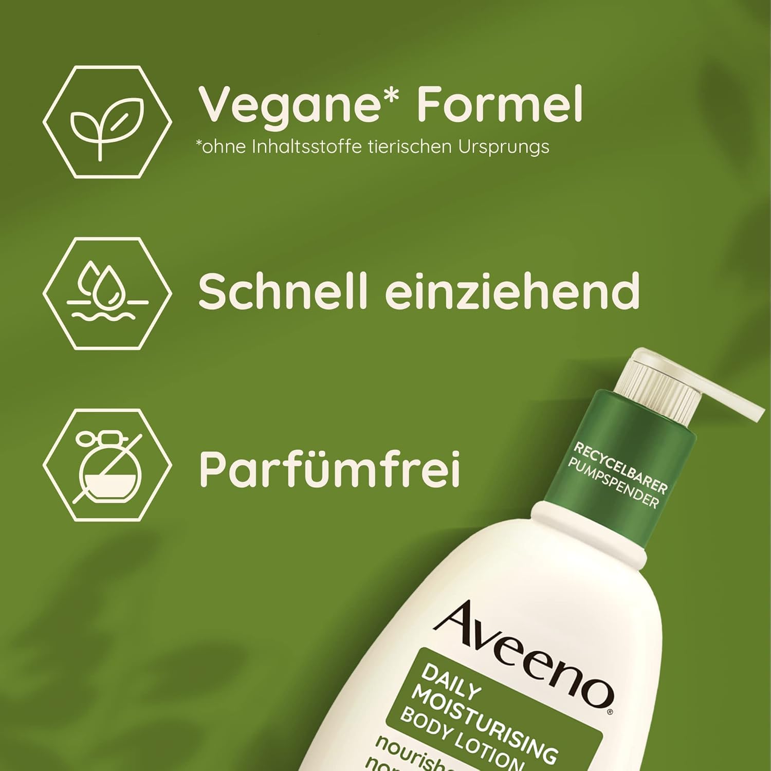 Aveeno Daily Moisturising Body Lotion With Nourishing Oat-300ml thumbnail 3