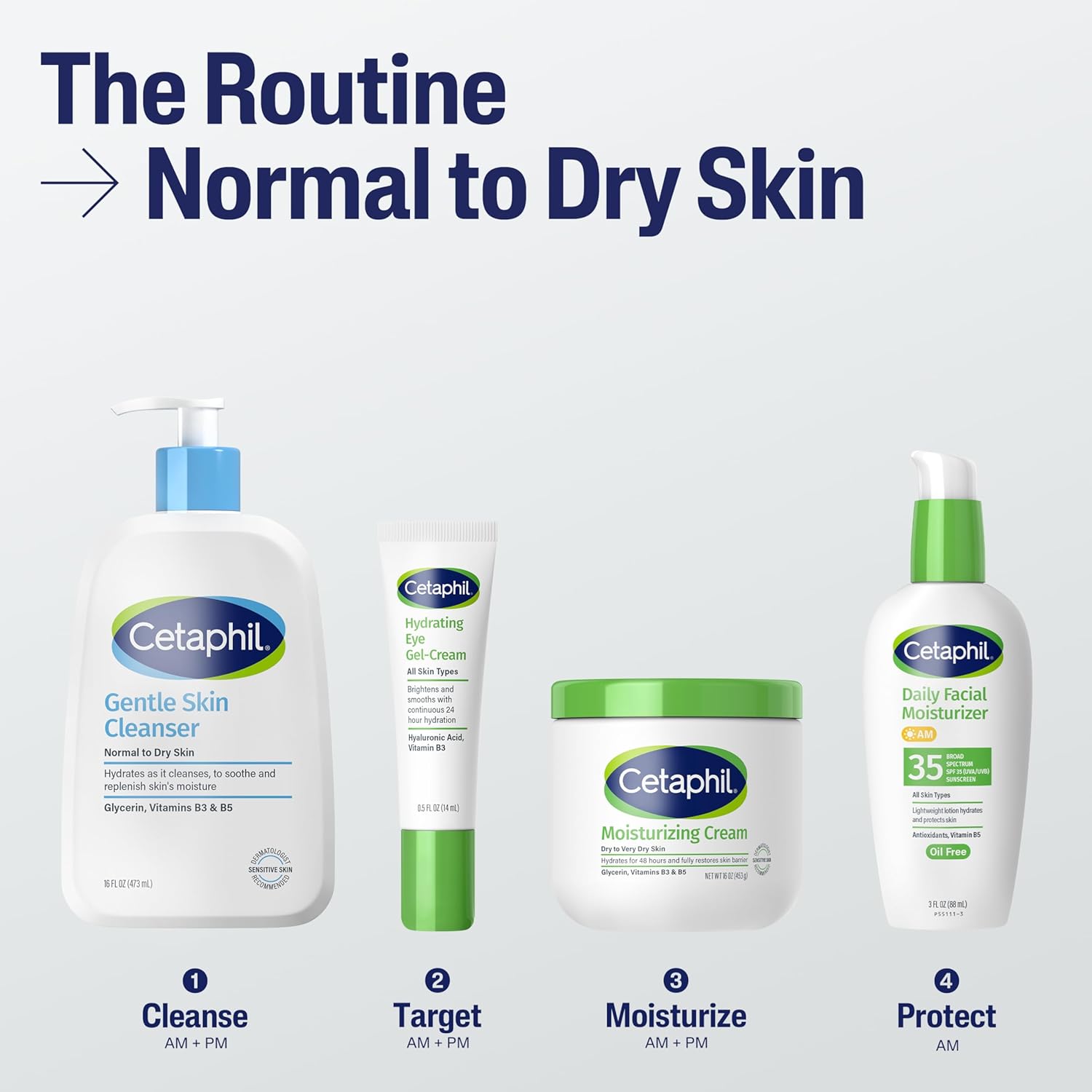Cetaphil Gentle Skin Cleanser Normal to Dry Skin-237ml thumbnail 9