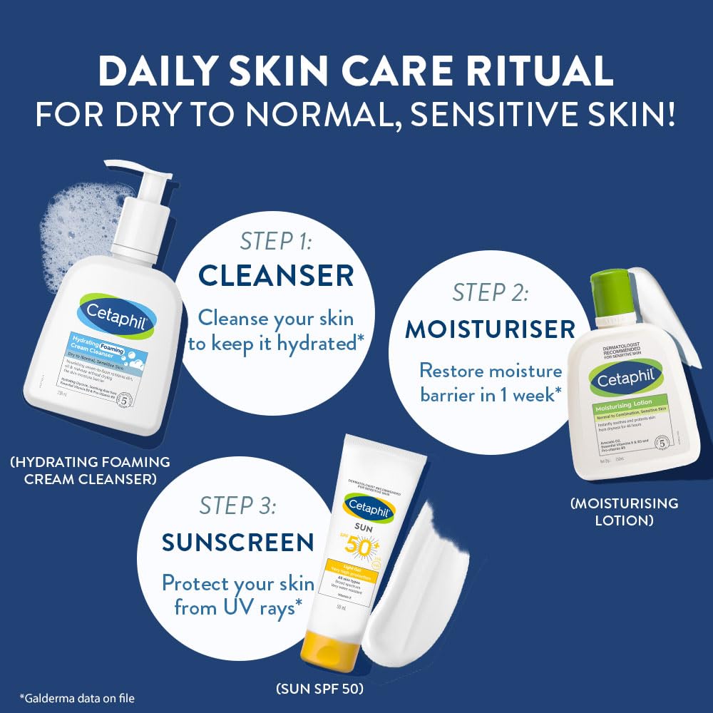 Cetaphil Hydrating Foaming Cream Cleanser-236ml thumbnail 8