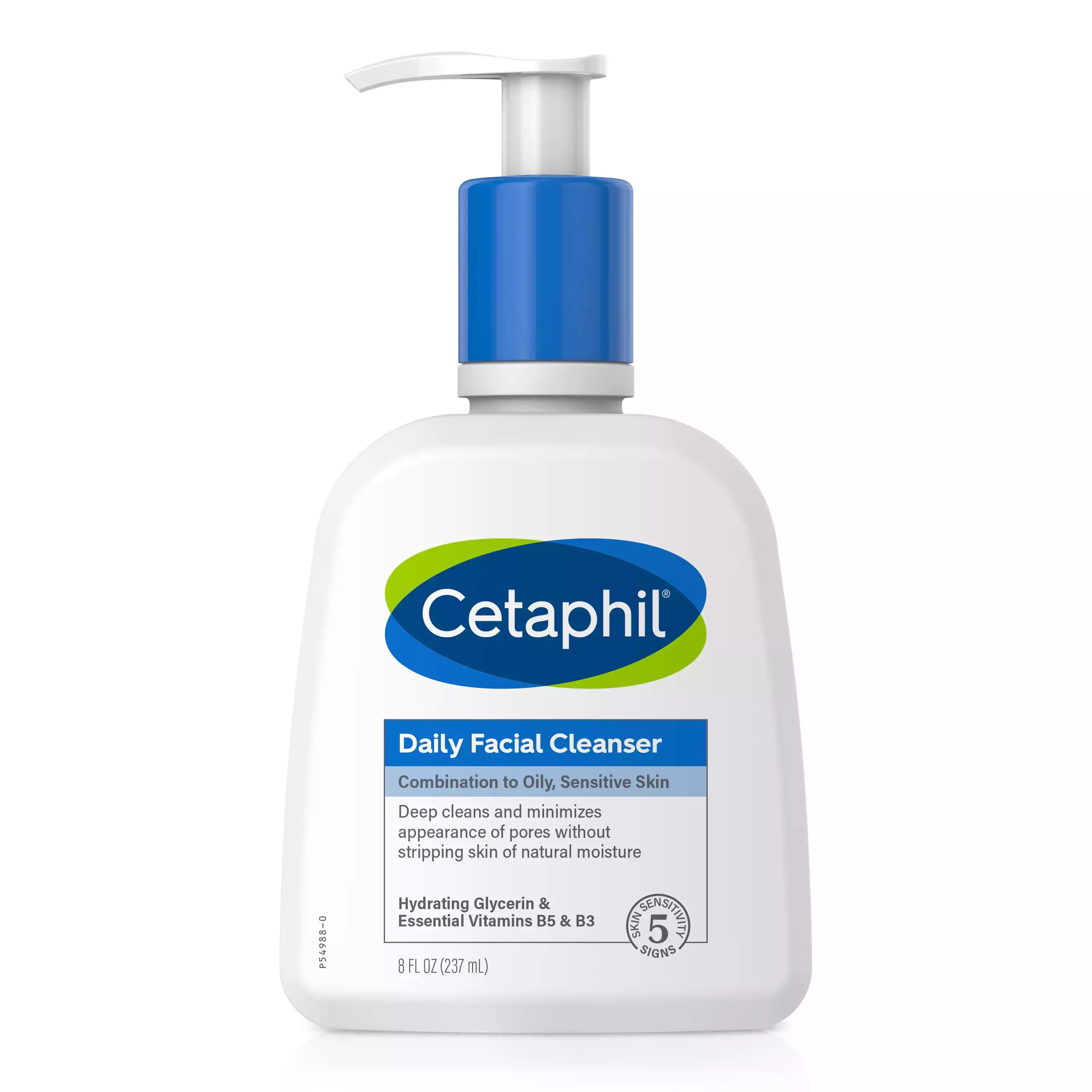 Cetaphil Daily Facial Cleanser Combination to Oily, Sensitive Skin-237ml