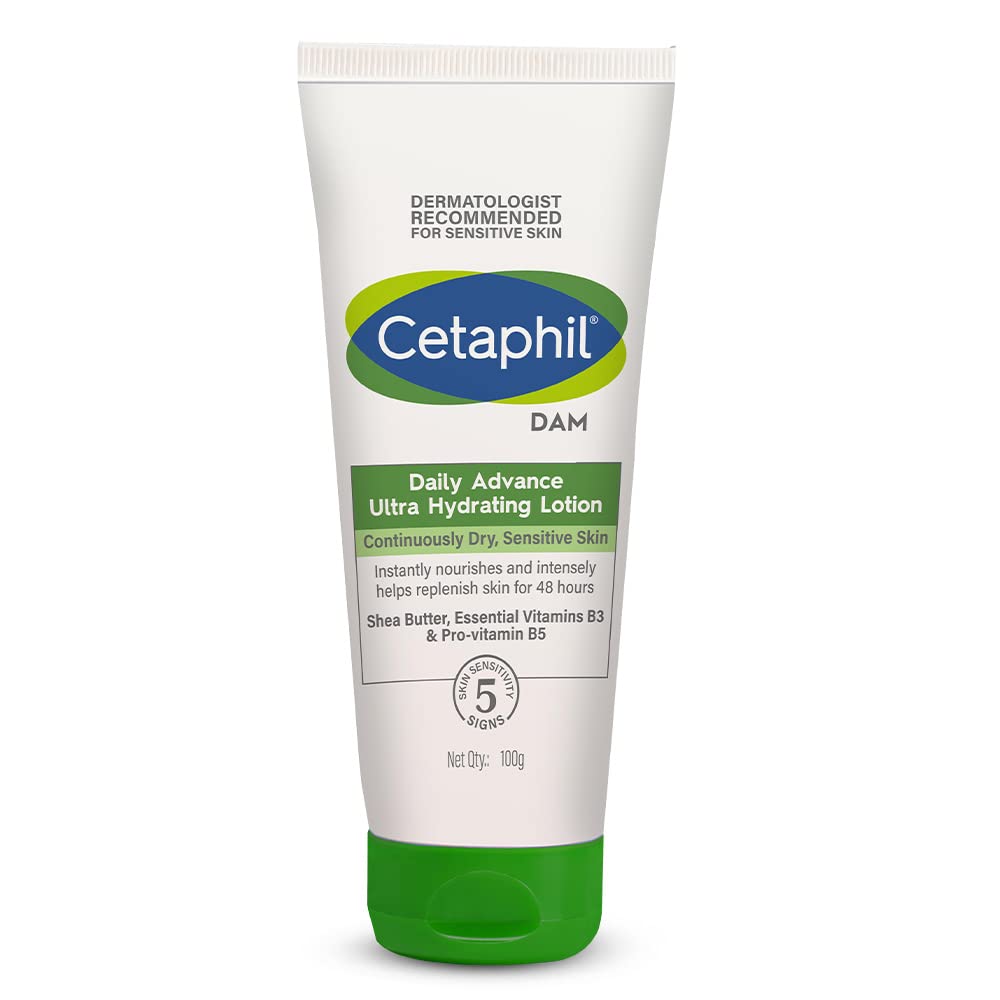 Cetaphil DAM Daily Advance Ultra Hydrating Lotion for Sensitive Skin-100g