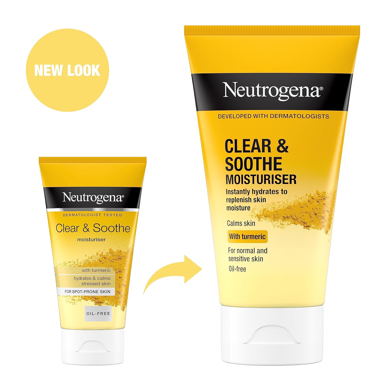 Neutrogena Clear & Soothe Oil Free Moisturiser-75ml thumbnail 3