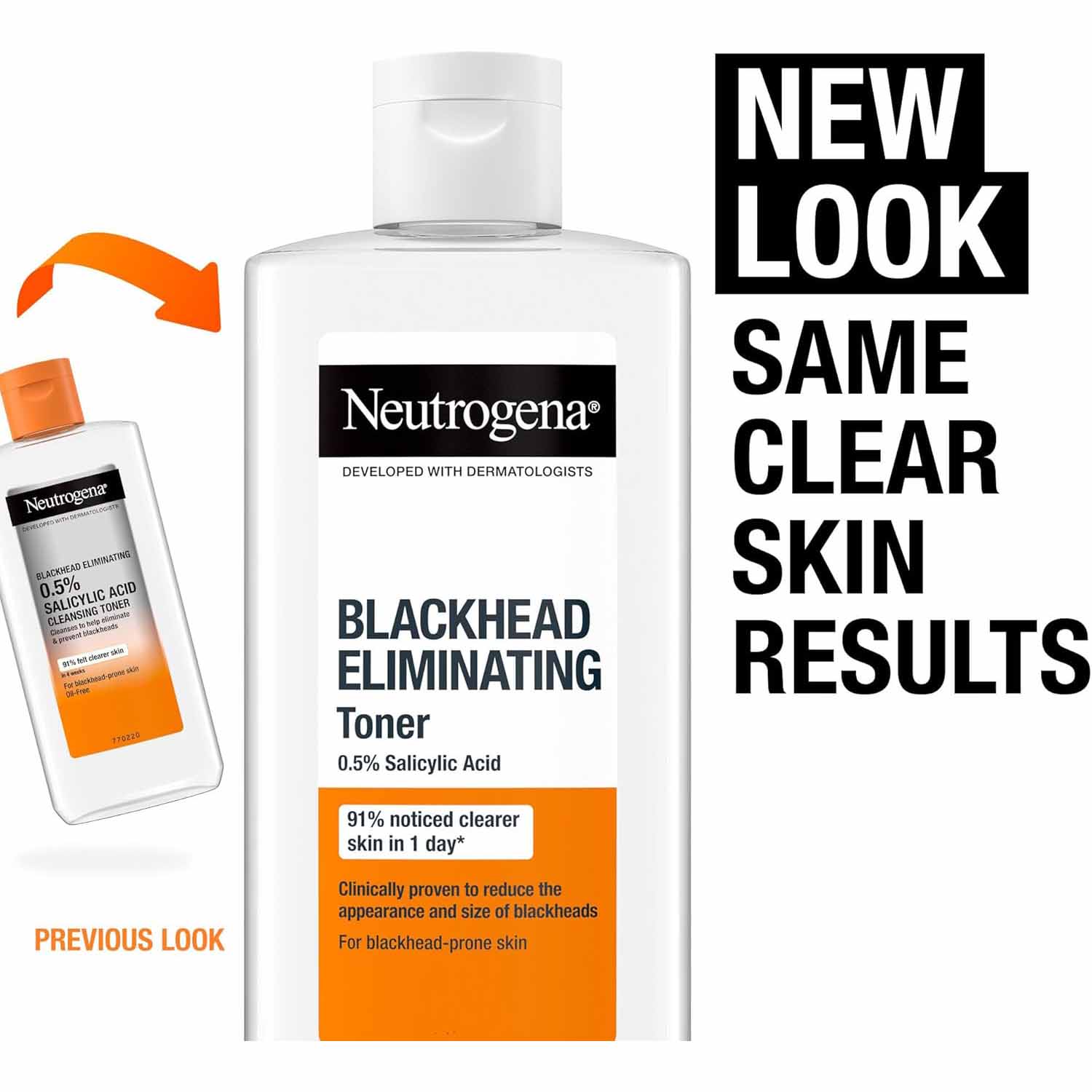 Neutrogena Blackhead Eliminating Salicylic Acid Cleansing Toner-200ml thumbnail 4