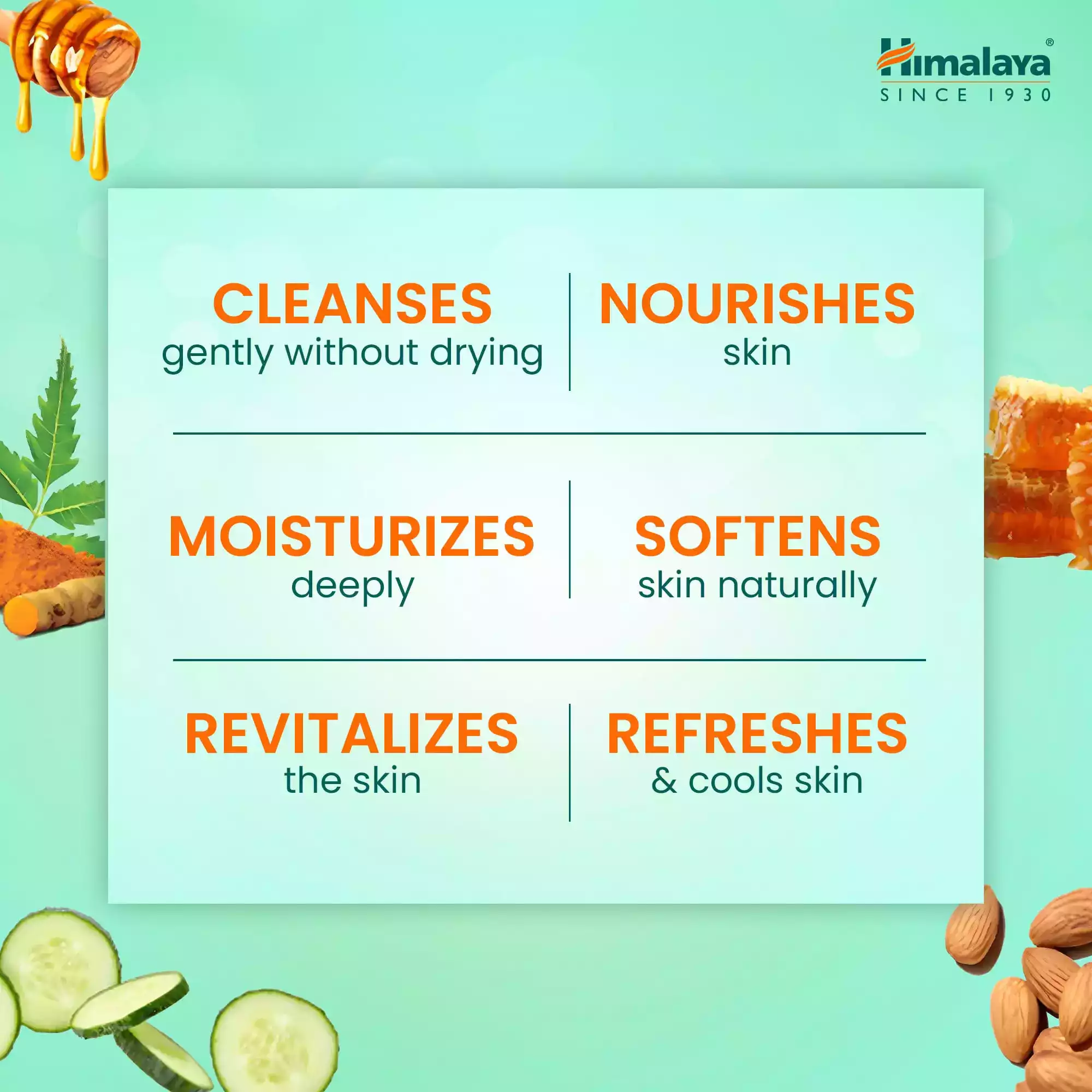 Himalaya Neem & Turmeric Soap-75g thumbnail 6