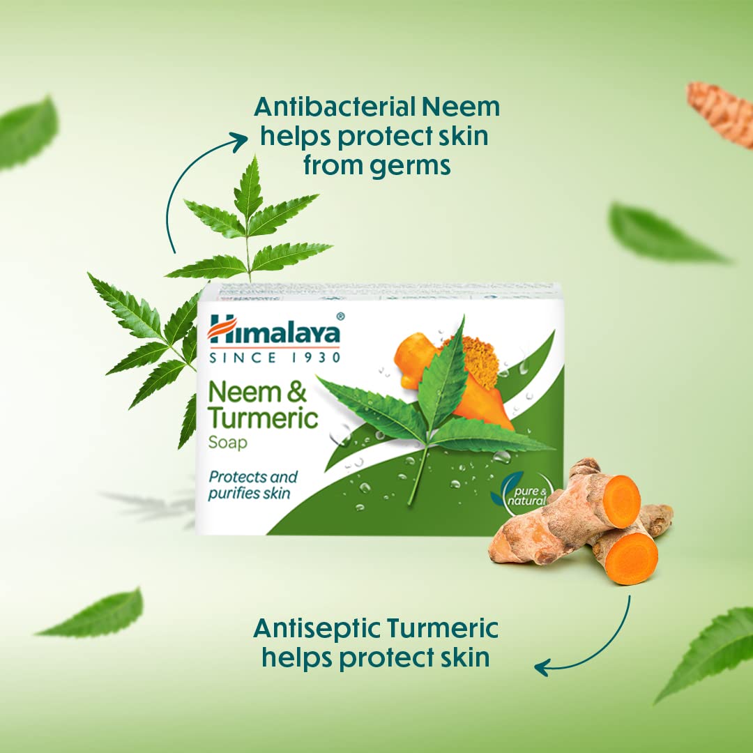 Himalaya Neem & Turmeric Soap-125g thumbnail 4
