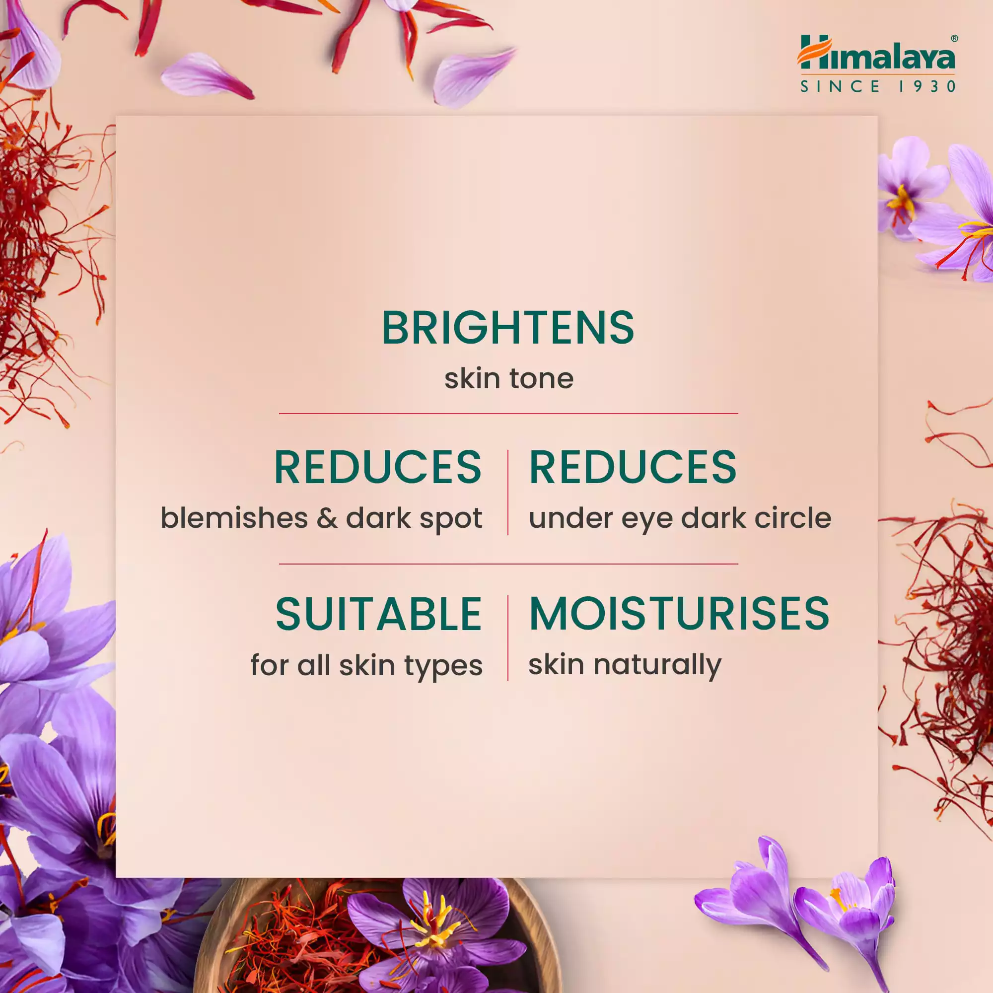 Himalaya Natural Glow Saffron Face Cream-50g thumbnail 6