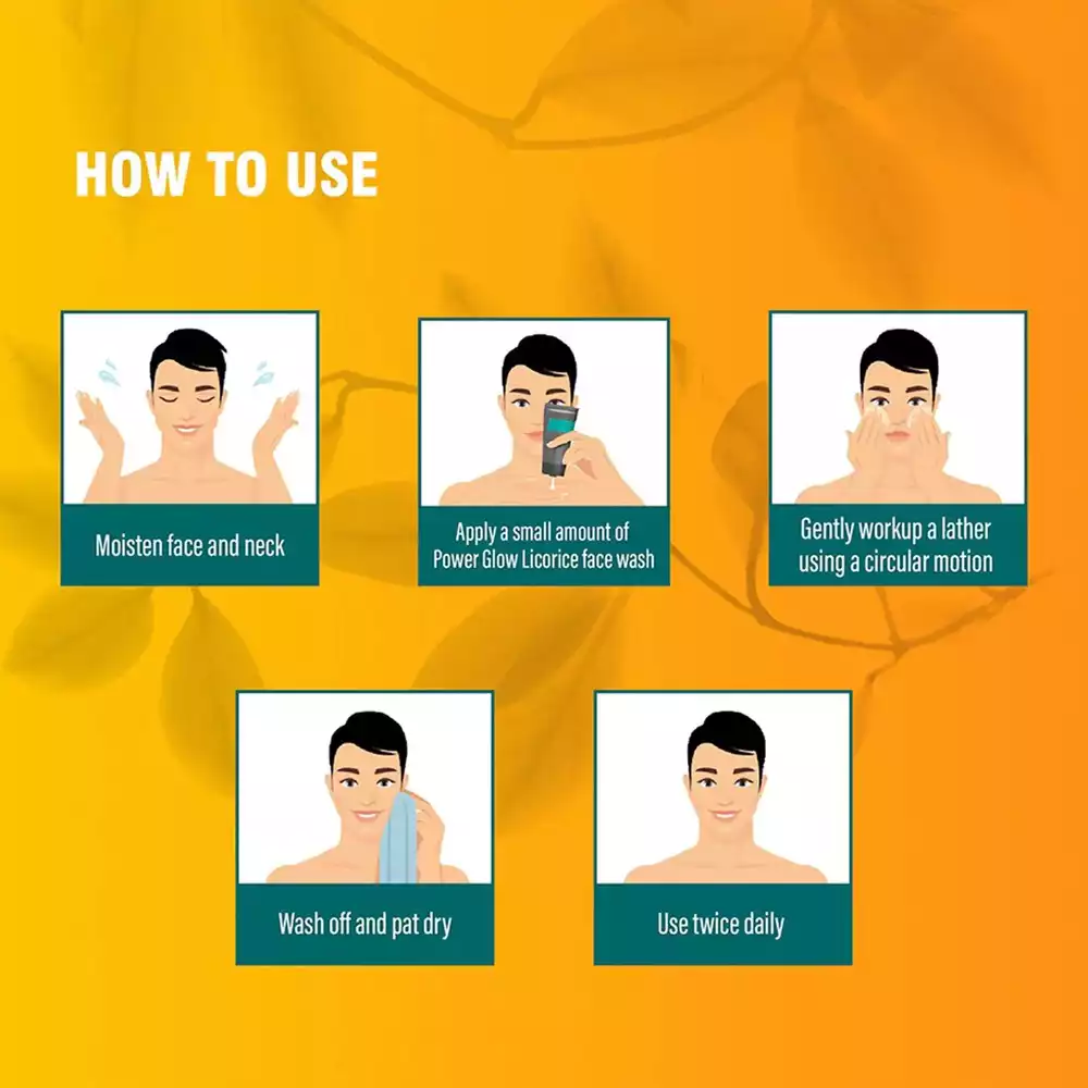 Himalaya Men Power Bright Licorice Face Wash-100ml thumbnail 8
