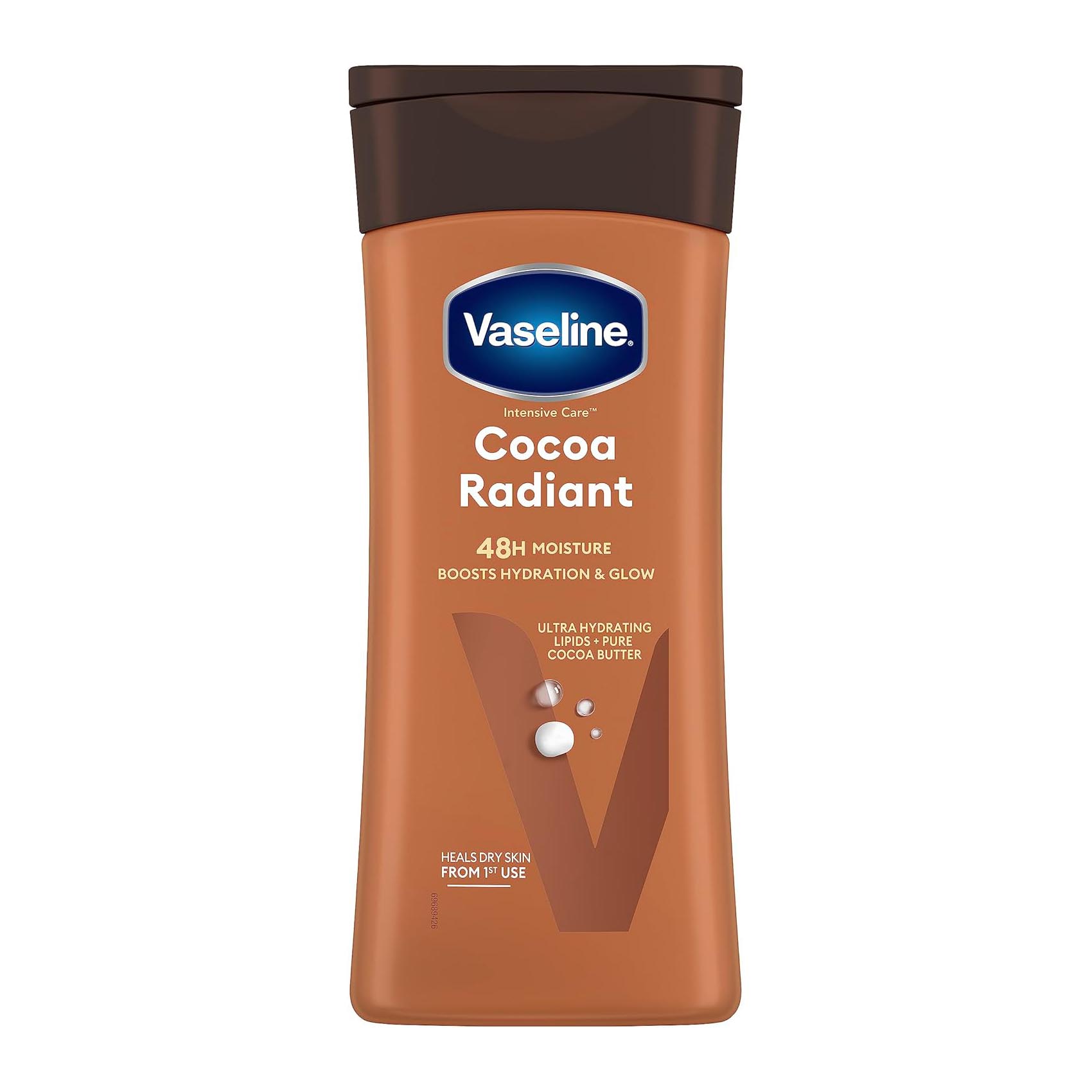 Vaseline Body Lotion Intensive Care Cocoa Radiant with Pure Cocoa Butter-200ml