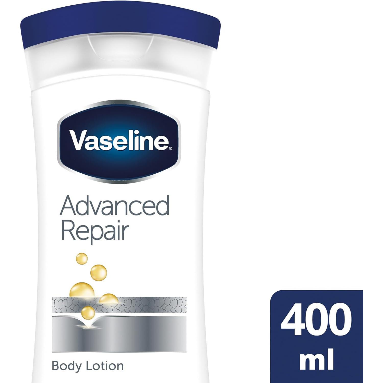 Vaseline Intensive Care Advanced Repair Fragrance Free Body Lotion for Healthy Looking Skin-400ml thumbnail 4