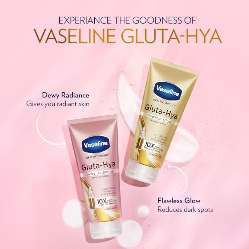 Vaseline Healthy Bright GLUTA-HYA Dewy Radiance Serum in Lotion-300ml thumbnail 4
