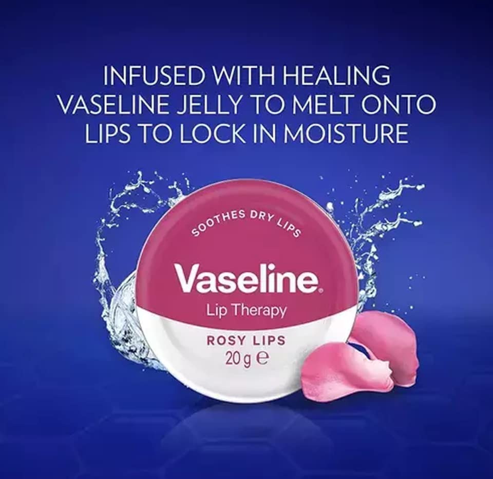 Vaseline Lip Therapy Rosy Lips-20g thumbnail 3