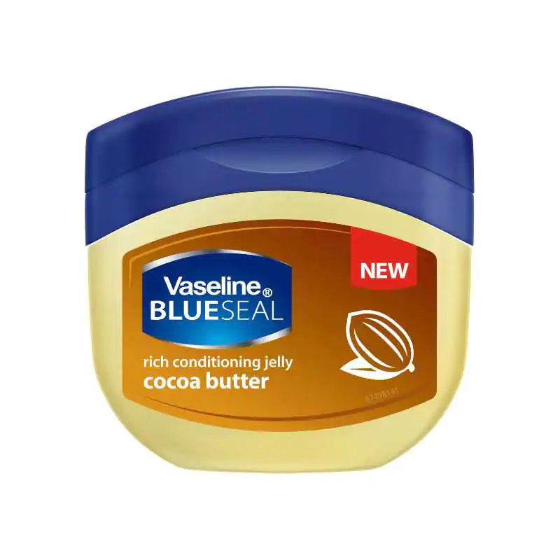 Vaseline Blueseal Rich Conditioning Petroleum Jelly with Cocoa Butter-100ml
