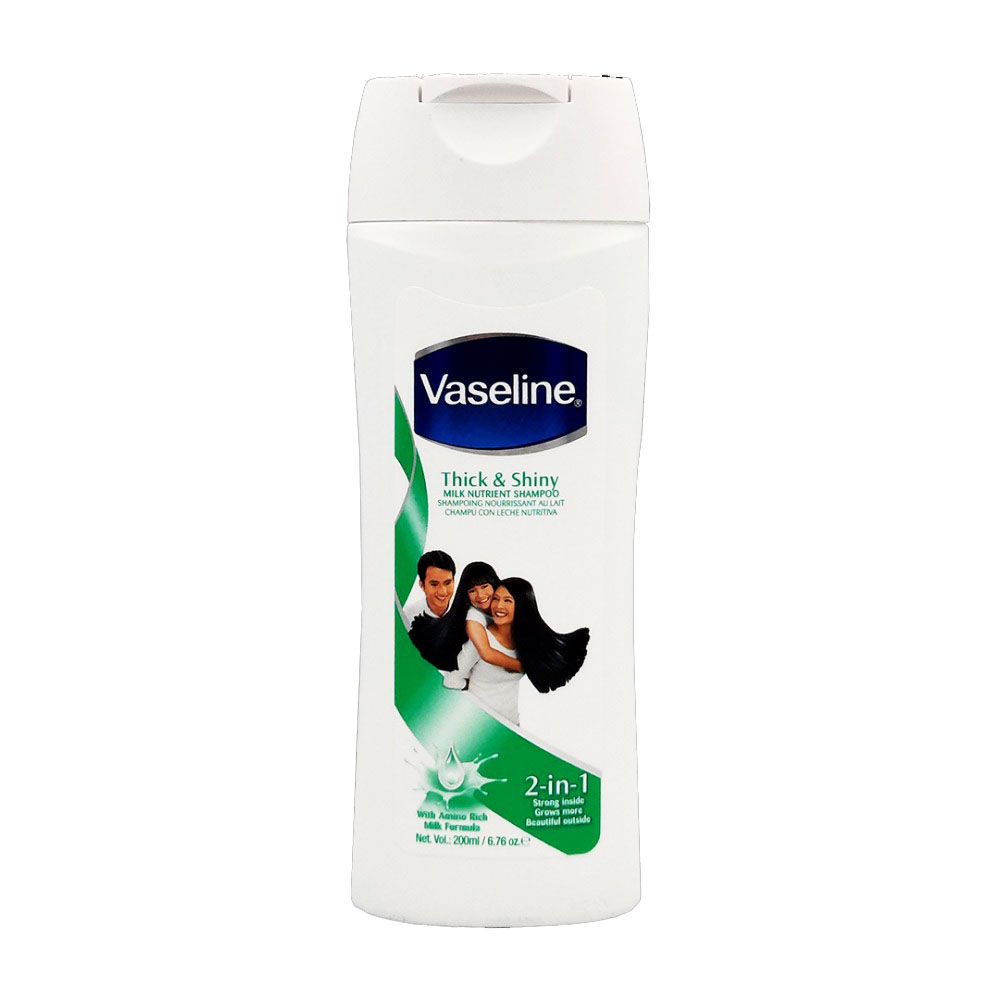 Vaseline Thick & Shiny Milk Nutrient Shampoo-200ml