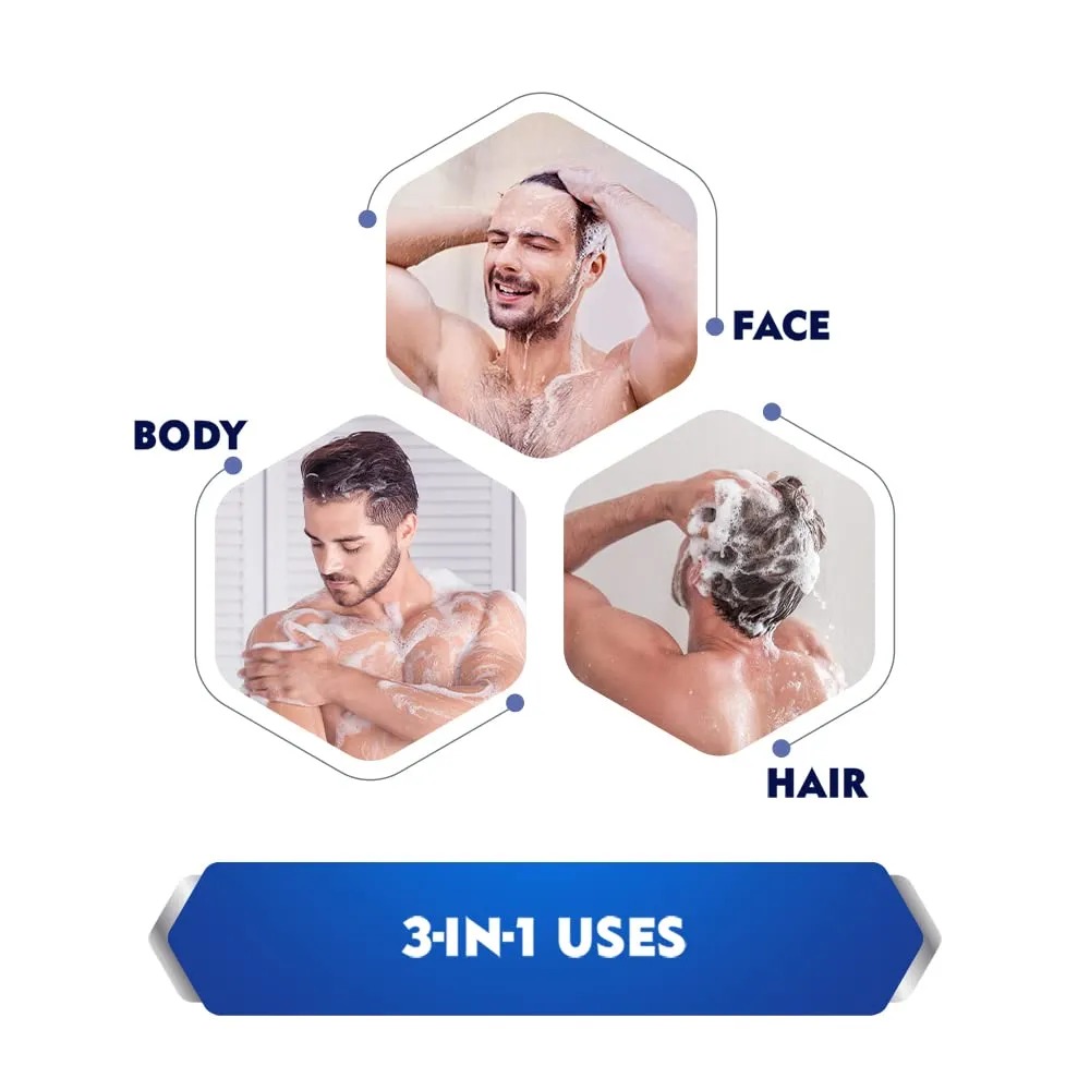 Nivea Men Pure Impact Shower Gel-250ml thumbnail 5
