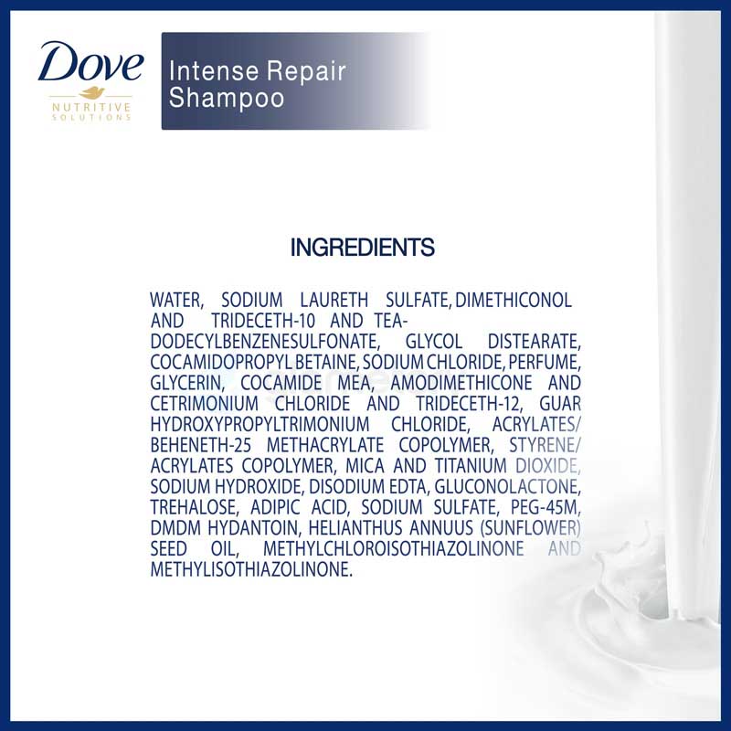 Dove Intense Repair Shampoo-170ml thumbnail 4