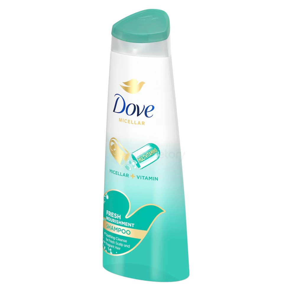 Dove Micellar Fresh Nourishment Shampoo-330ml thumbnail 4