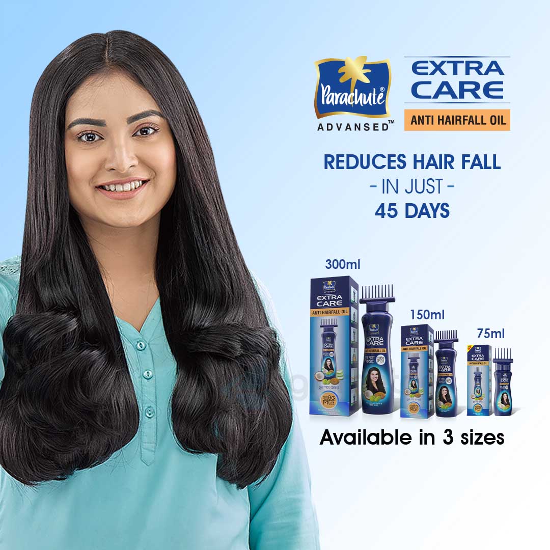 Parachute Advansed Extra Care Anti Hairfall Oil-75ml Root Applier thumbnail 8