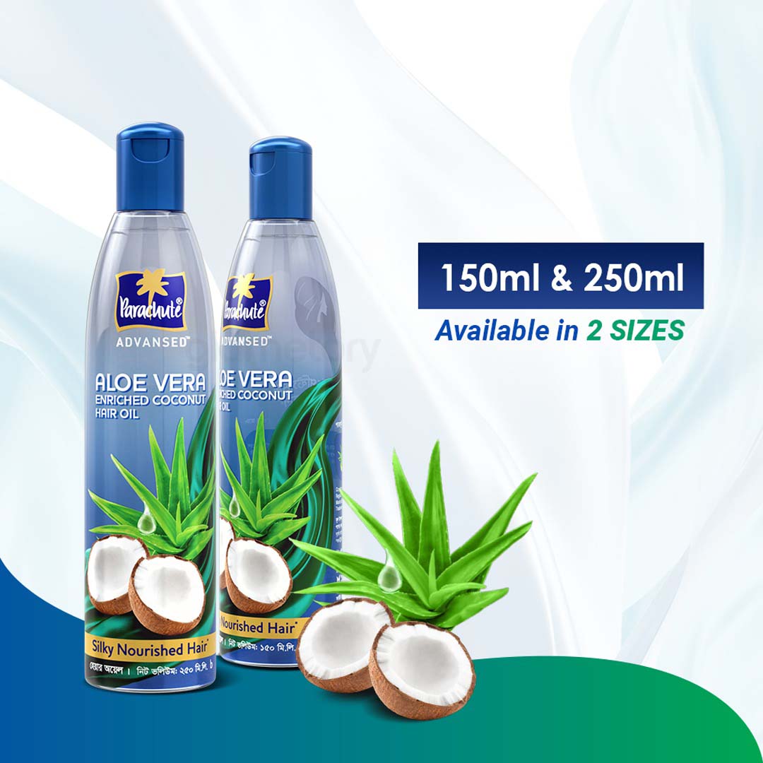 Parachute Advansed Aloe Vera Enriched Coconut Hair Oil-150ml thumbnail 3