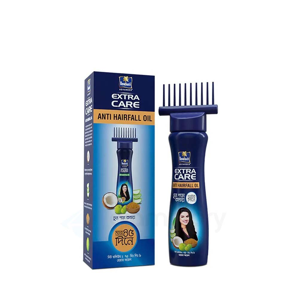 Parachute Advansed Extra Care Anti Hairfall Oil-300ml Root Applier Free 75ml thumbnail 3