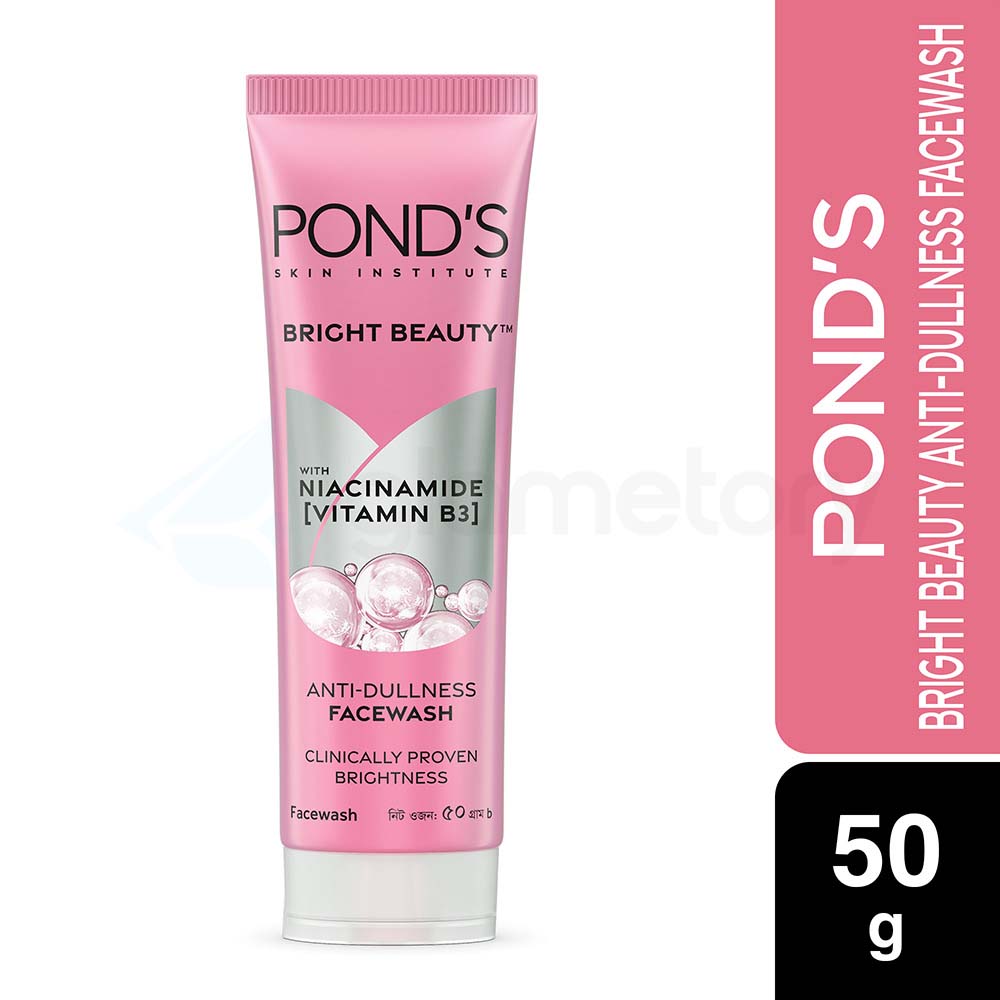 Pond's Bright Beauty Face Wash-50g thumbnail 5