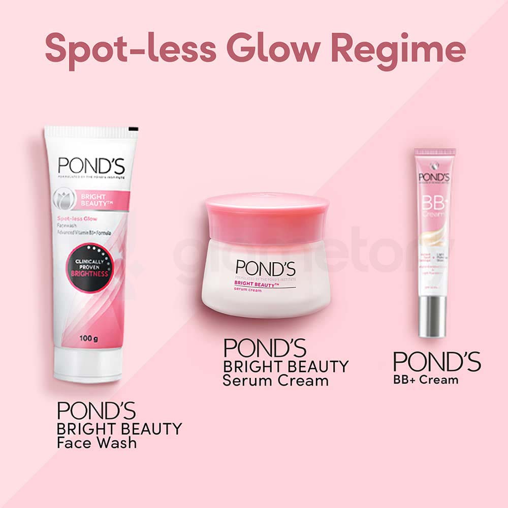 Pond's Bright Beauty Anti-Spot Formula Serum Cream-35g thumbnail 4