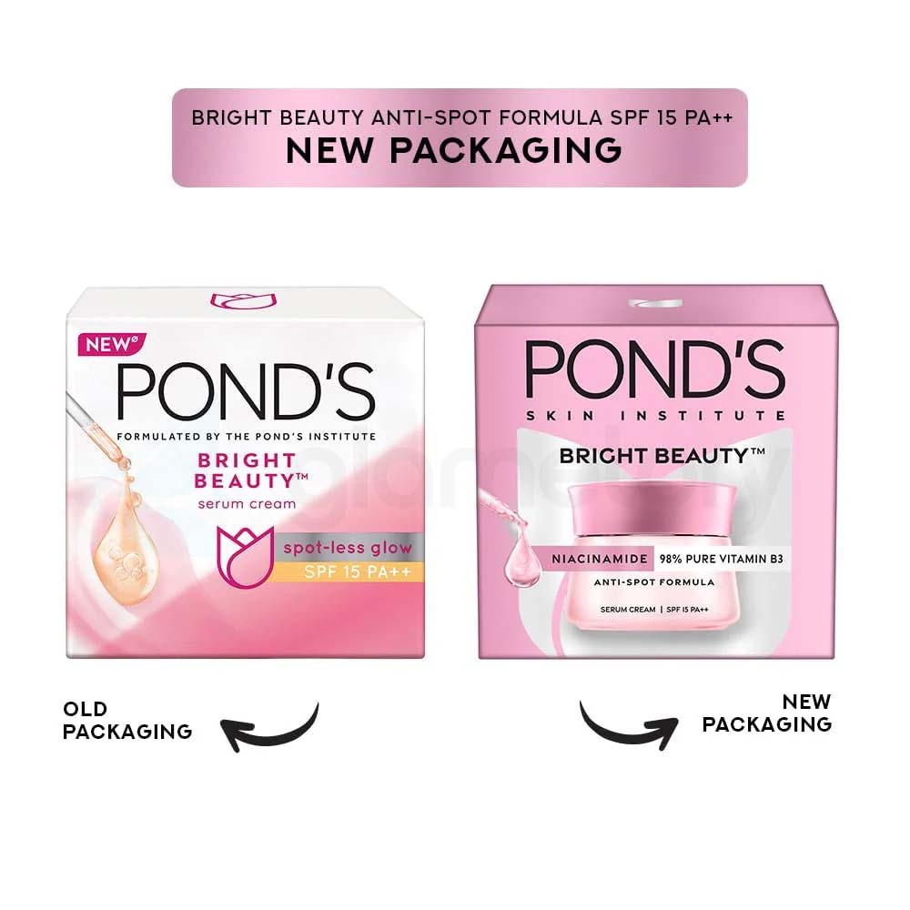 Pond's Bright Beauty Cream-35g Imported thumbnail 4