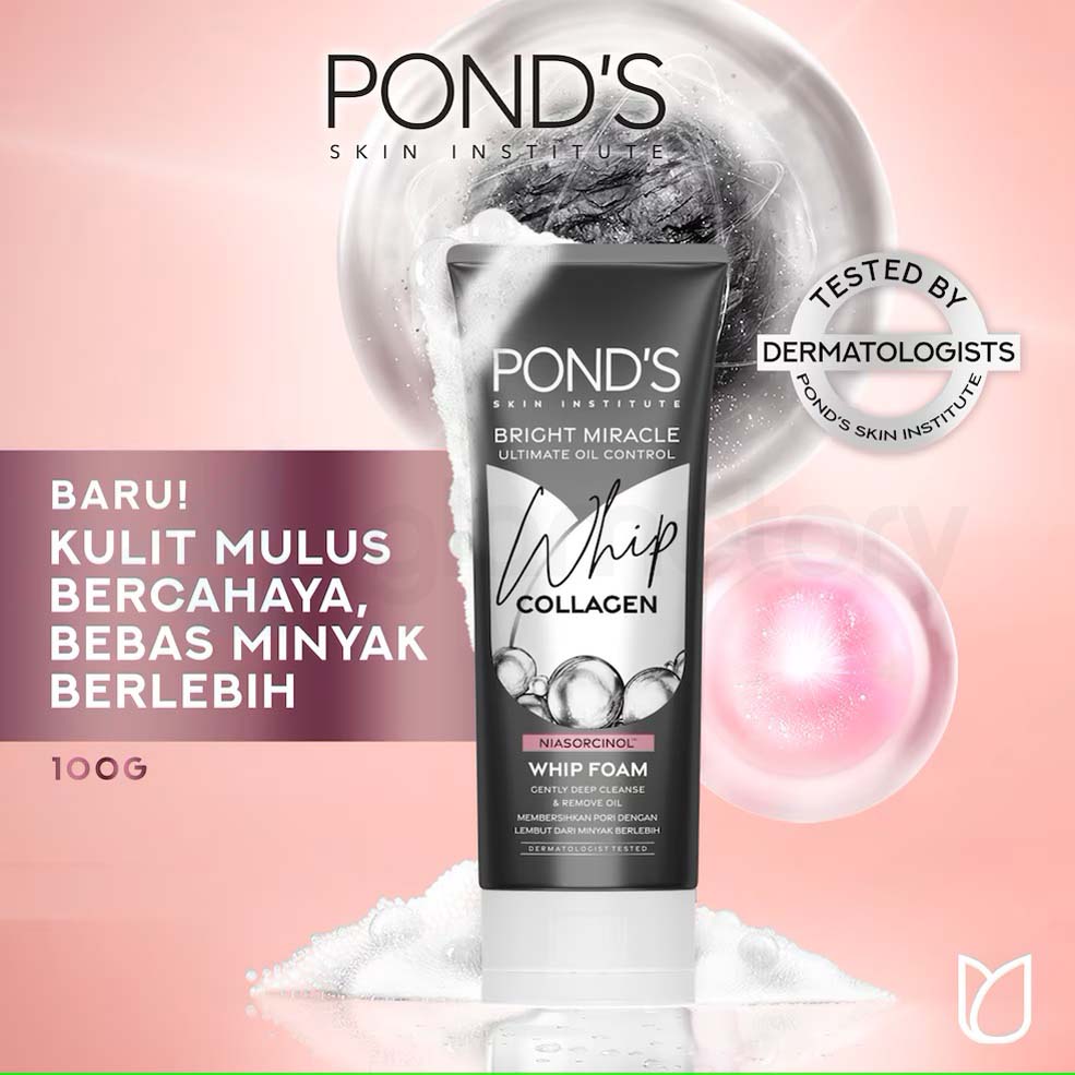 Pond's Bright Miracle Ultimate Oil Control Whip Collage Whip Foam-100g