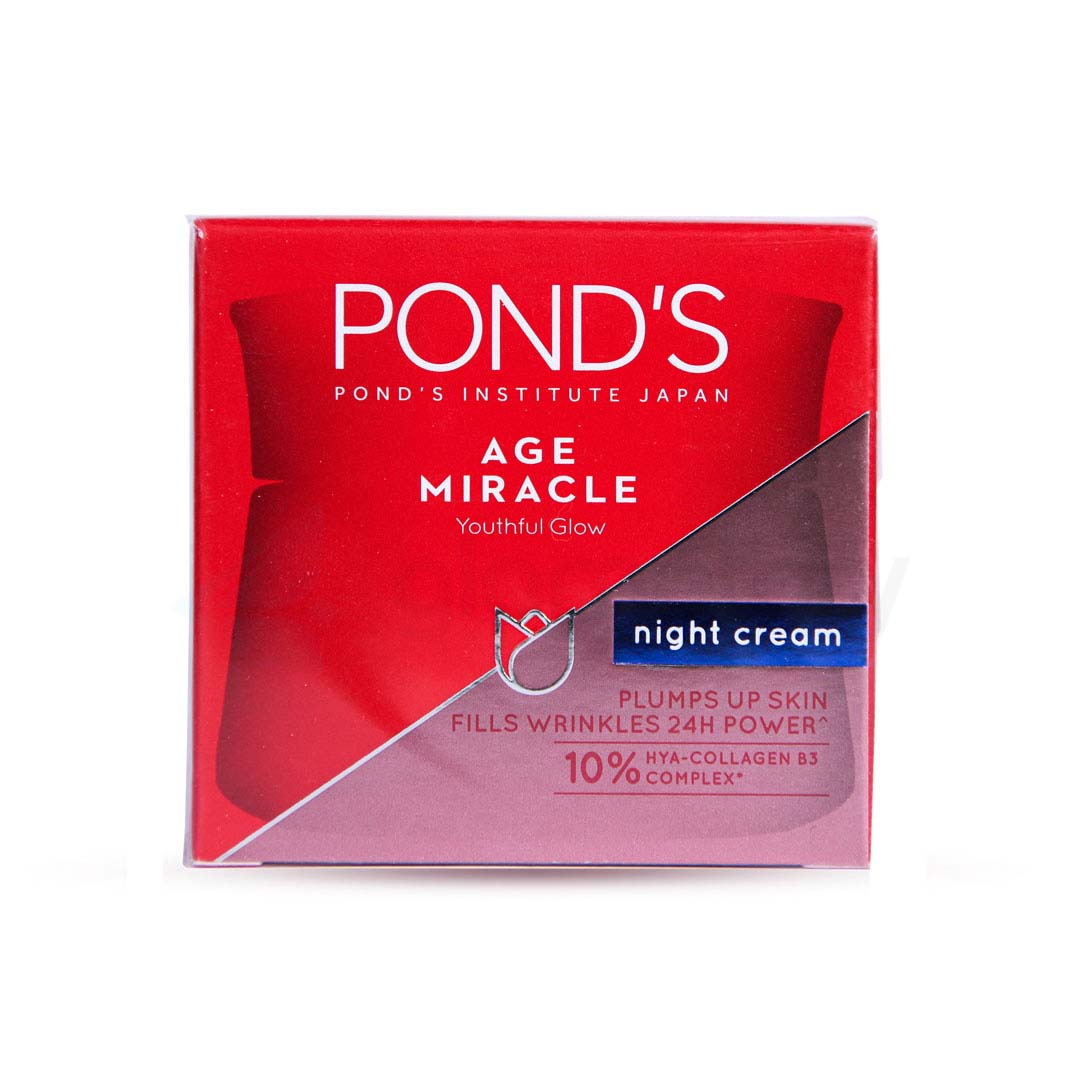 Pond's Age Miracle Youthful Glow Night Cream-45g thumbnail 3