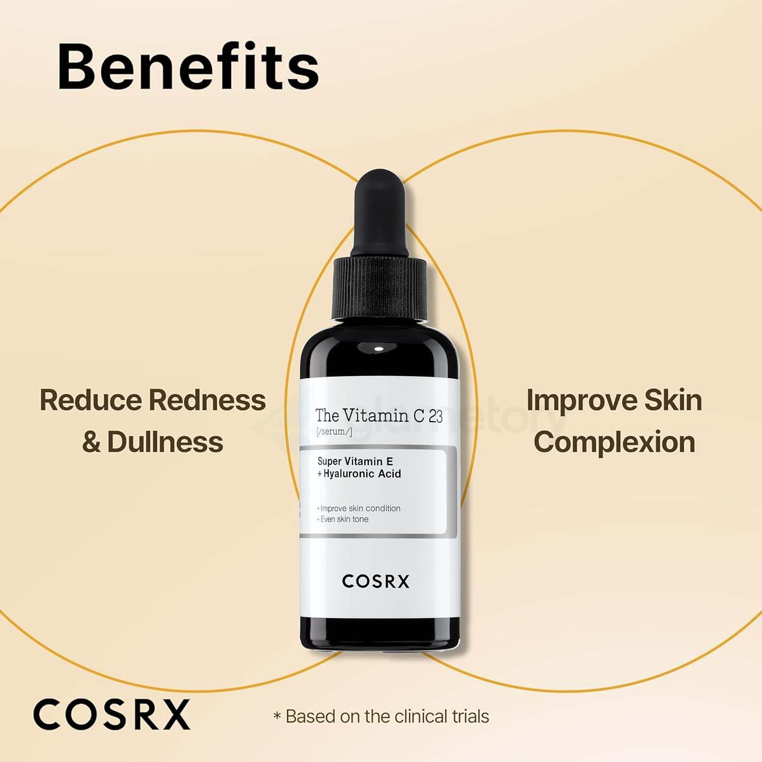 Cosrx Vitamin C23 Serum + Vit E & Hyaluronic Acid 20gm Boost