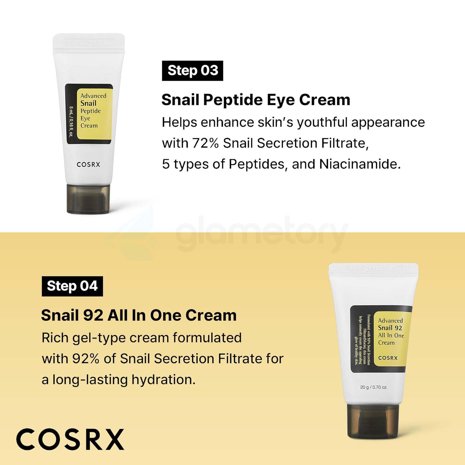 Cosrx Snail Mucin 4-Step Kit for Very Dry Skin & Dark Spots thumbnail 4