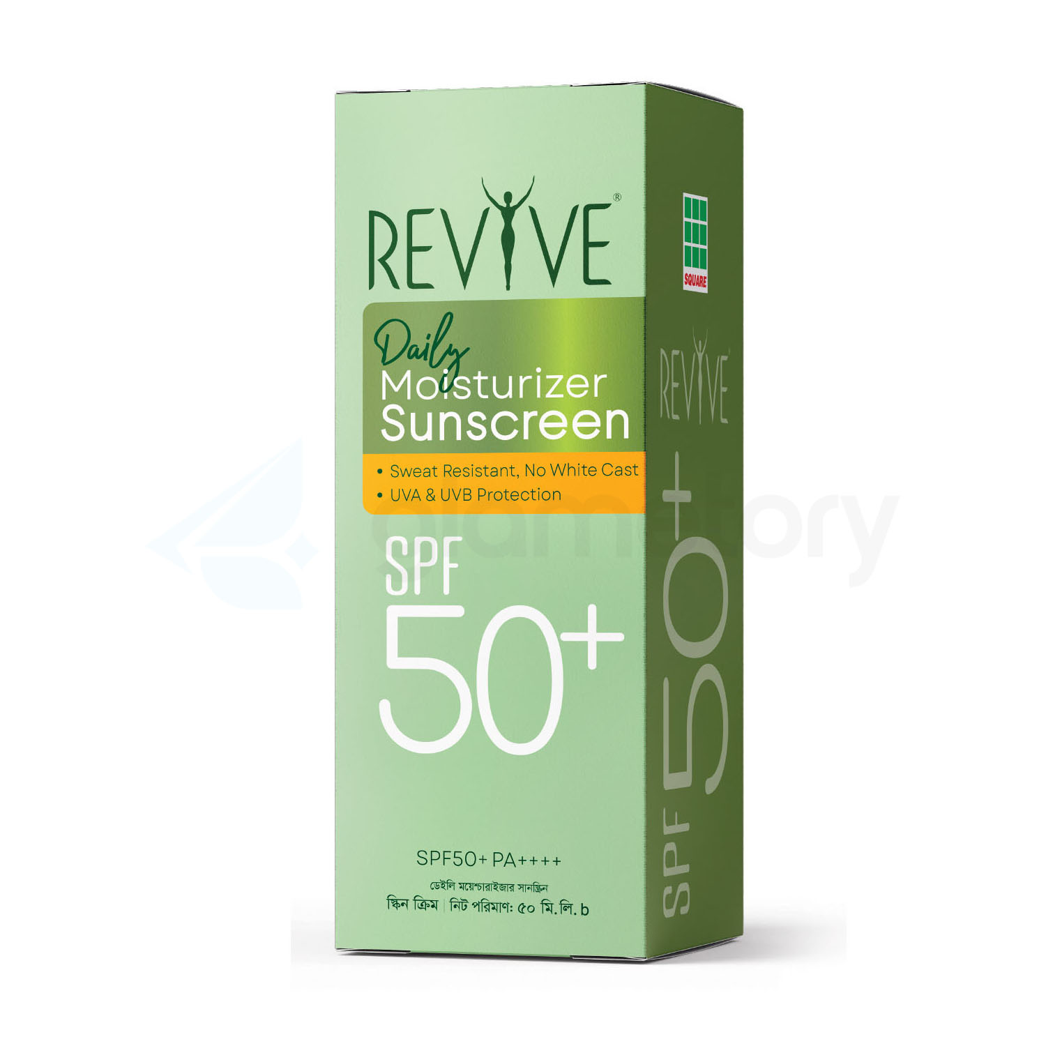 Revive Daily Moisturizer Sunscreen SPF50+ Cream-50ml