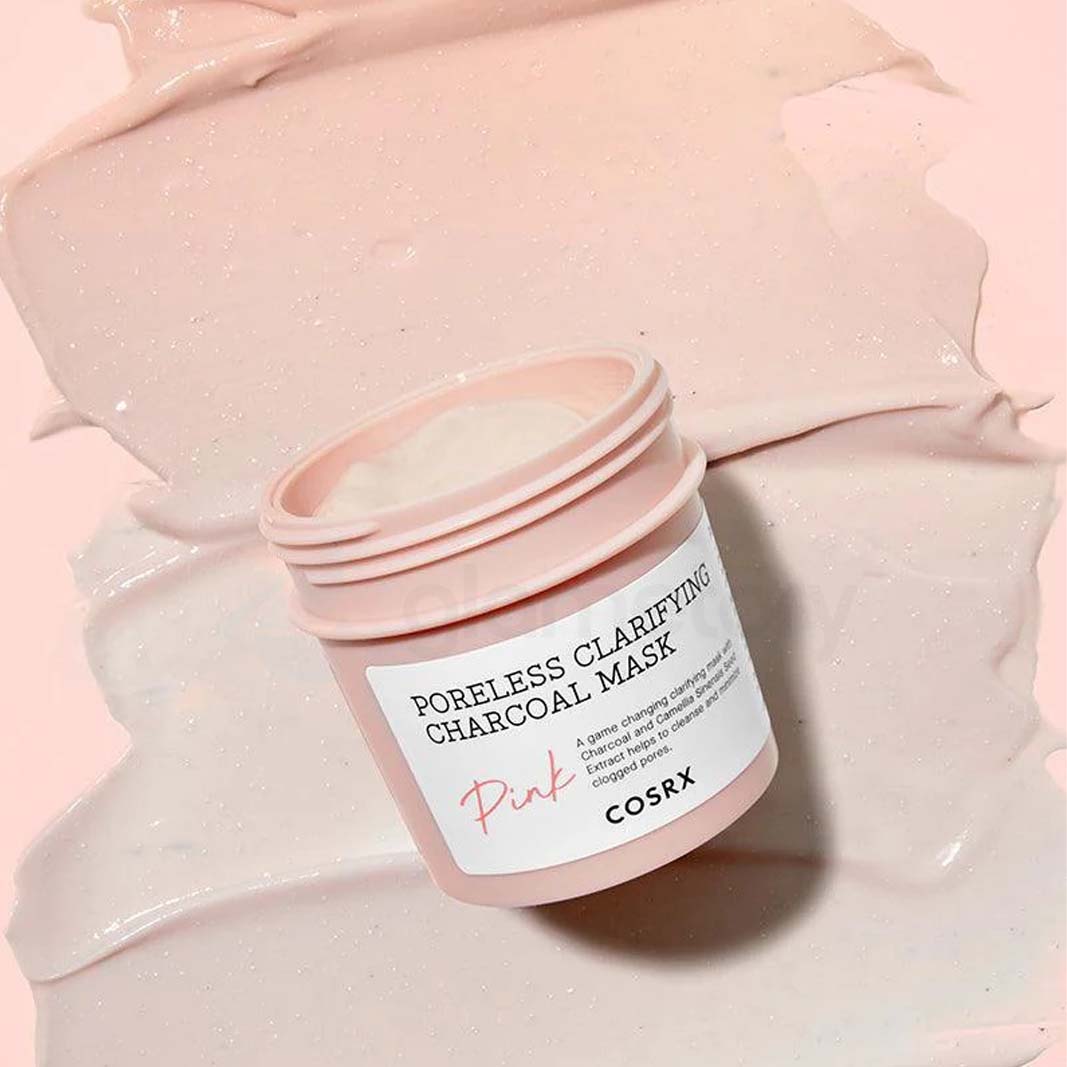 Cosrx Pink Pore Clarifying Charcoal Mask-110g thumbnail 4
