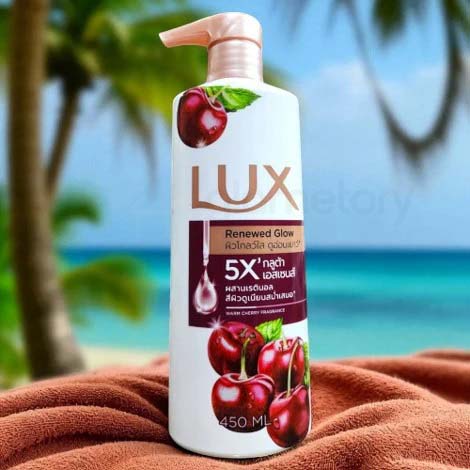 LUX Body Wash Renewed Glow Warm Cherry Fragrance-450ml thumbnail 3