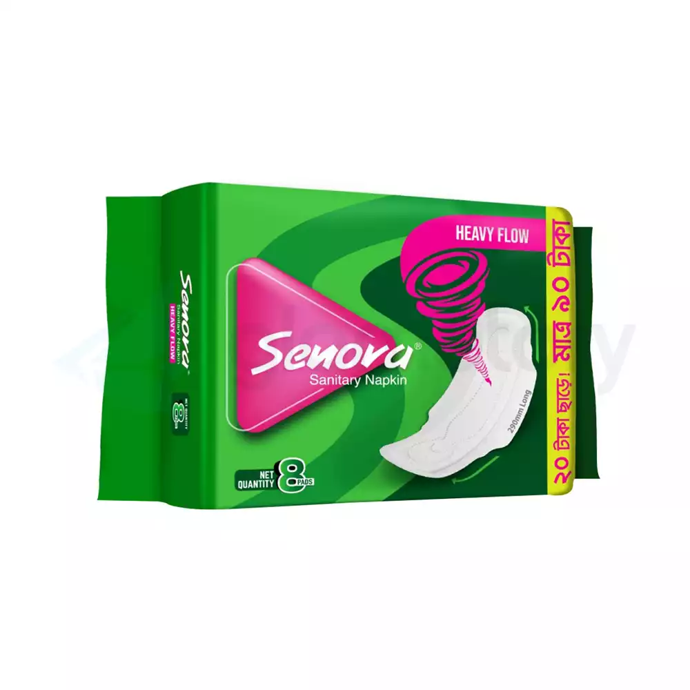 Senora Sanitary Napkin Heavy Flow-8 Pads