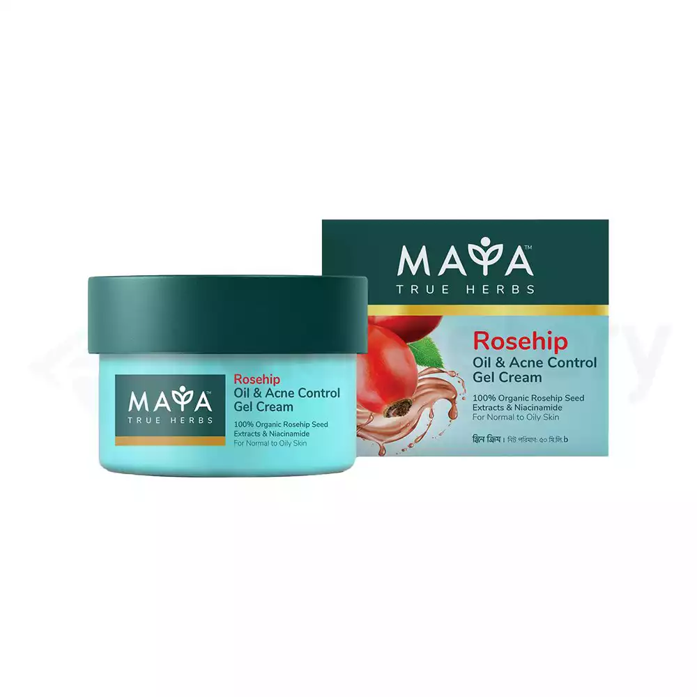 MAYA Ture Herbs Rosehip Oil & Acne Control Gel Cream-50ml