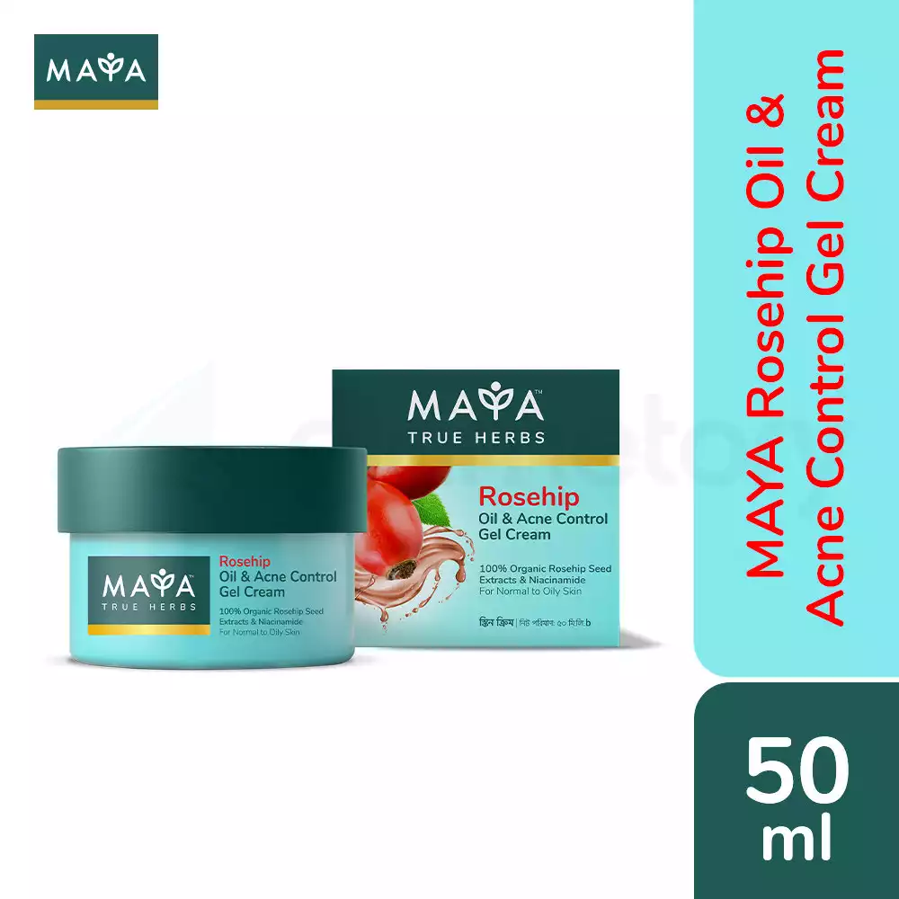 MAYA Ture Herbs Rosehip Oil & Acne Control Gel Cream-50ml