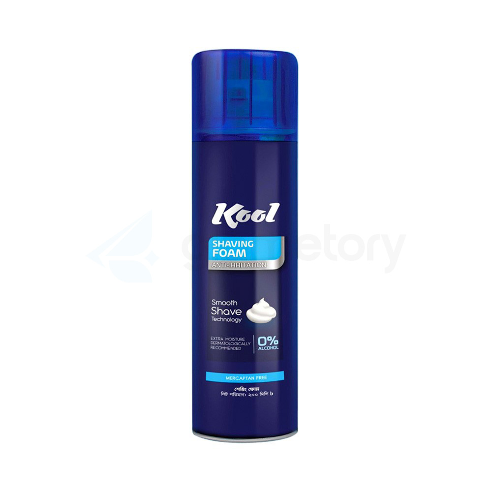 Kool Shaving Foam Anti Irritation-200ml
