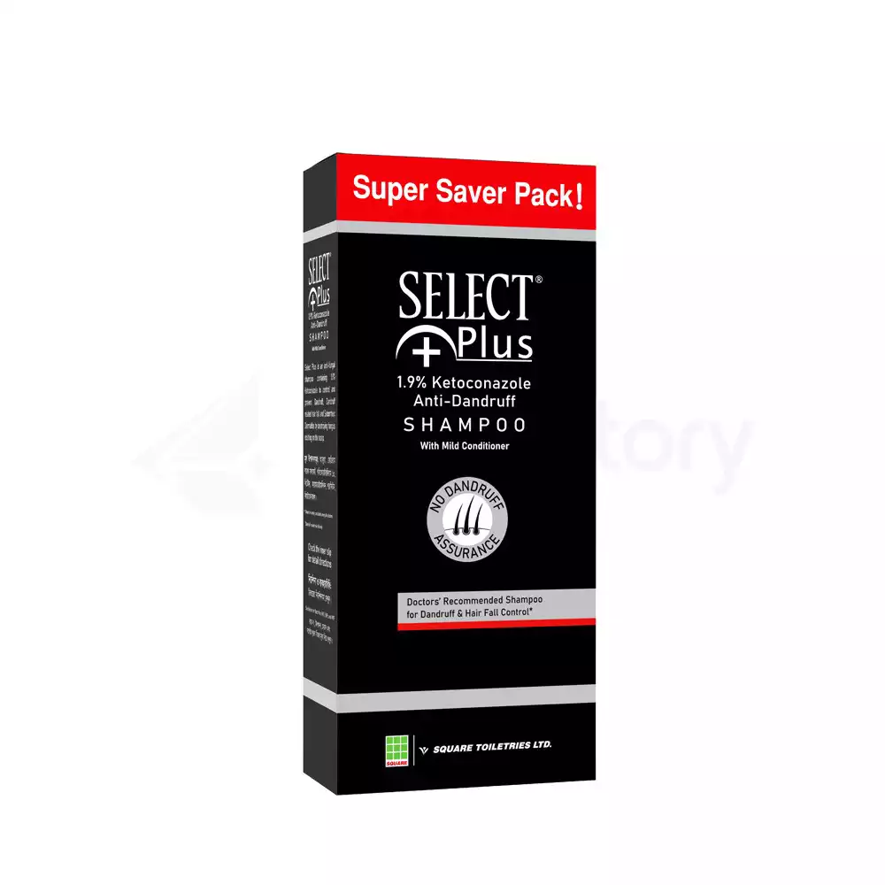 Select Plus Anti Dandruff Shampoo-200ml
