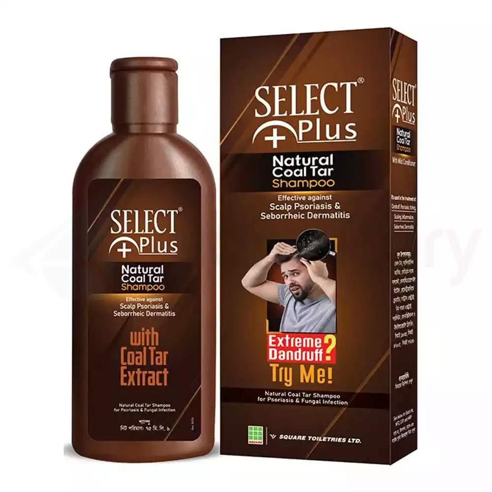 Select Plus Natural Coal Tar Shampoo-75ml
