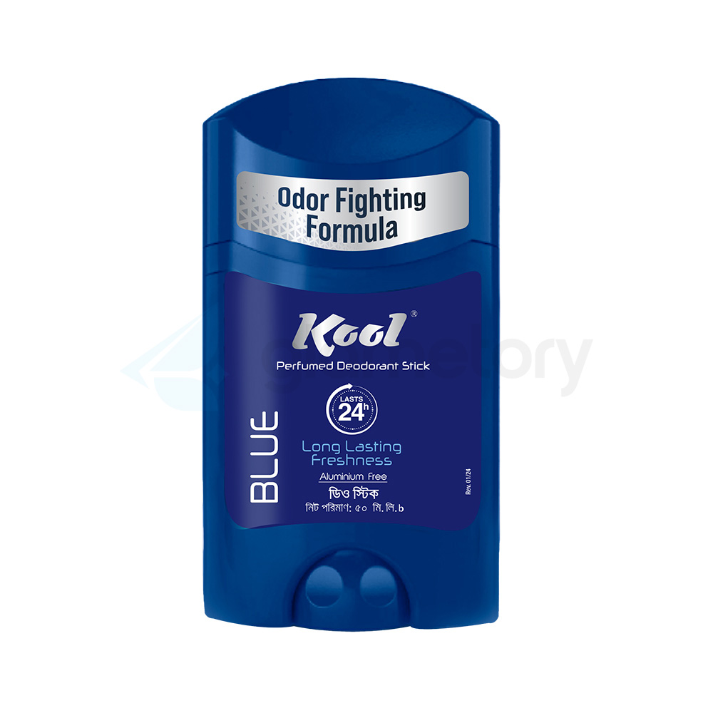 Kool Perfumed Deodorant Stick Blue For Men-50ml