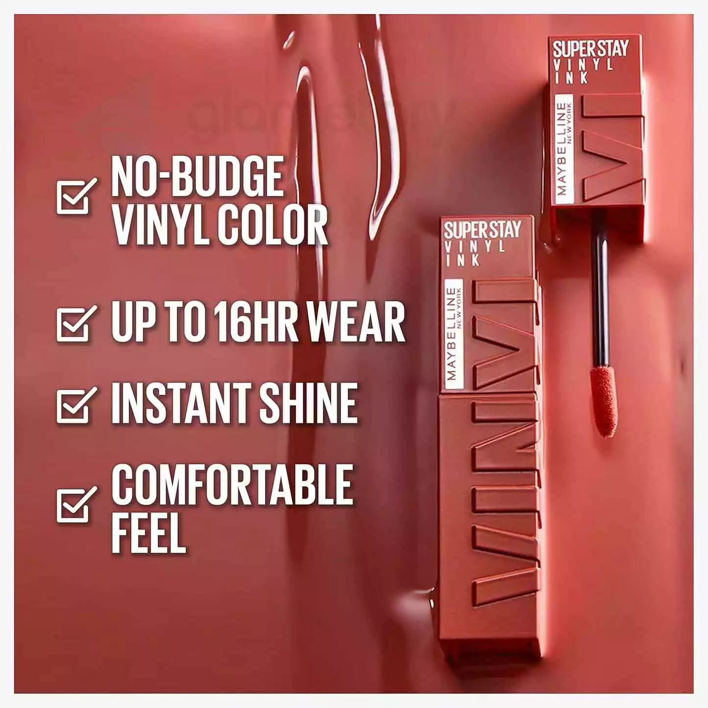 Maybelline SuperStay Vinal Ink Lipstick-62 Irresistible